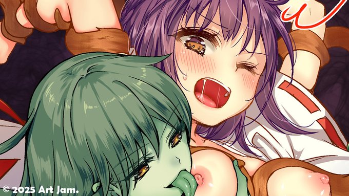 ファンティア、Ci-enに投稿しました「種鎮めの巫女 巻之四～捕らわれし巫女～作品レビュー御礼イラスト」 
https://t.co/Xk2MlHKIWx
https://t.co/4gtCCpjjWu #Ci_en #シエン 