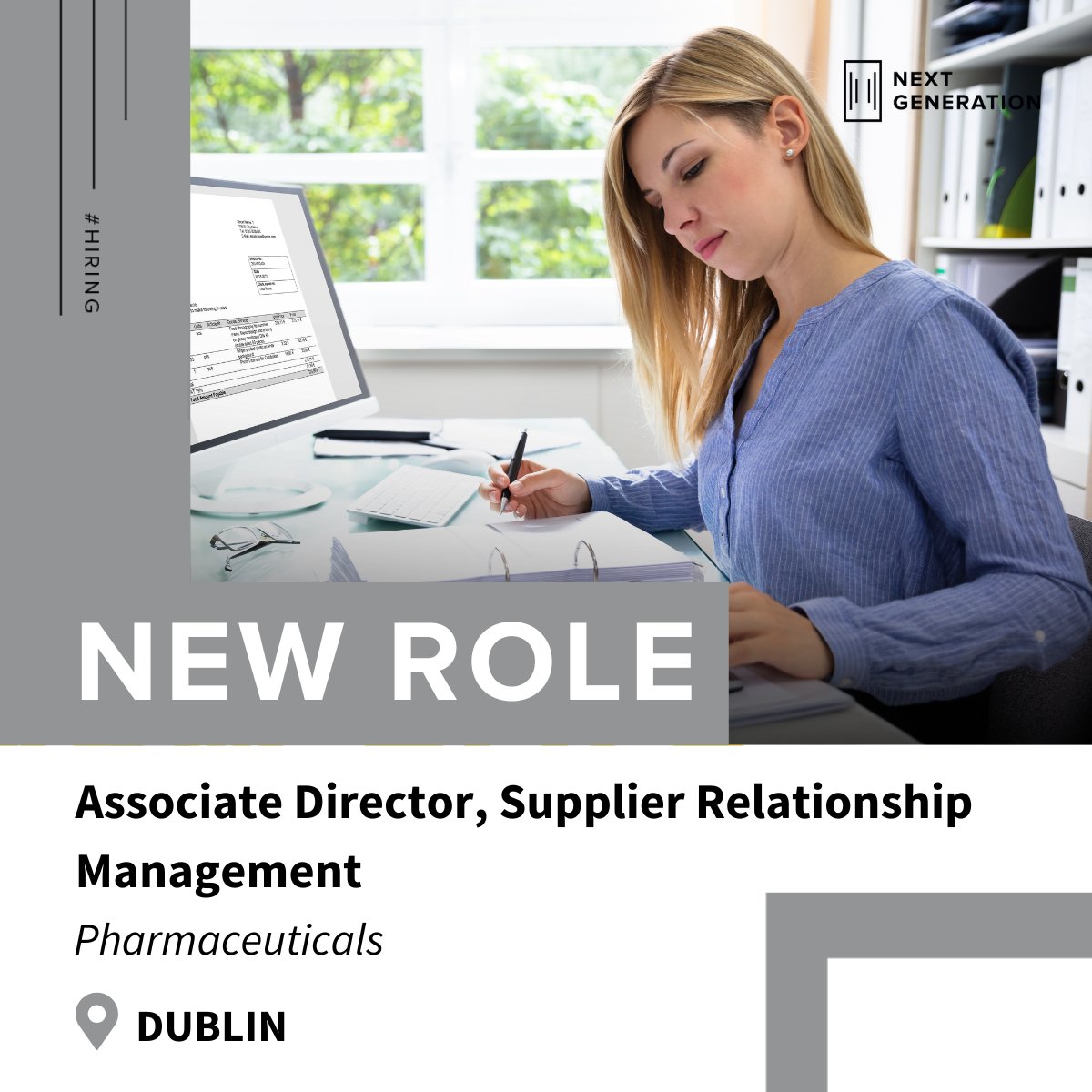 NextGenRecruit's tweet photo. New opportunities alert! We are #hiring for several exciting roles in the pharmaceuticals and agri-food sectors.

📩 Learn more and apply here: https://t.co/A7MiYka9Pz

#OpenRoles2025 #IrelandJobs #JobSearch2025 https://t.co/pUvy7KZIBN