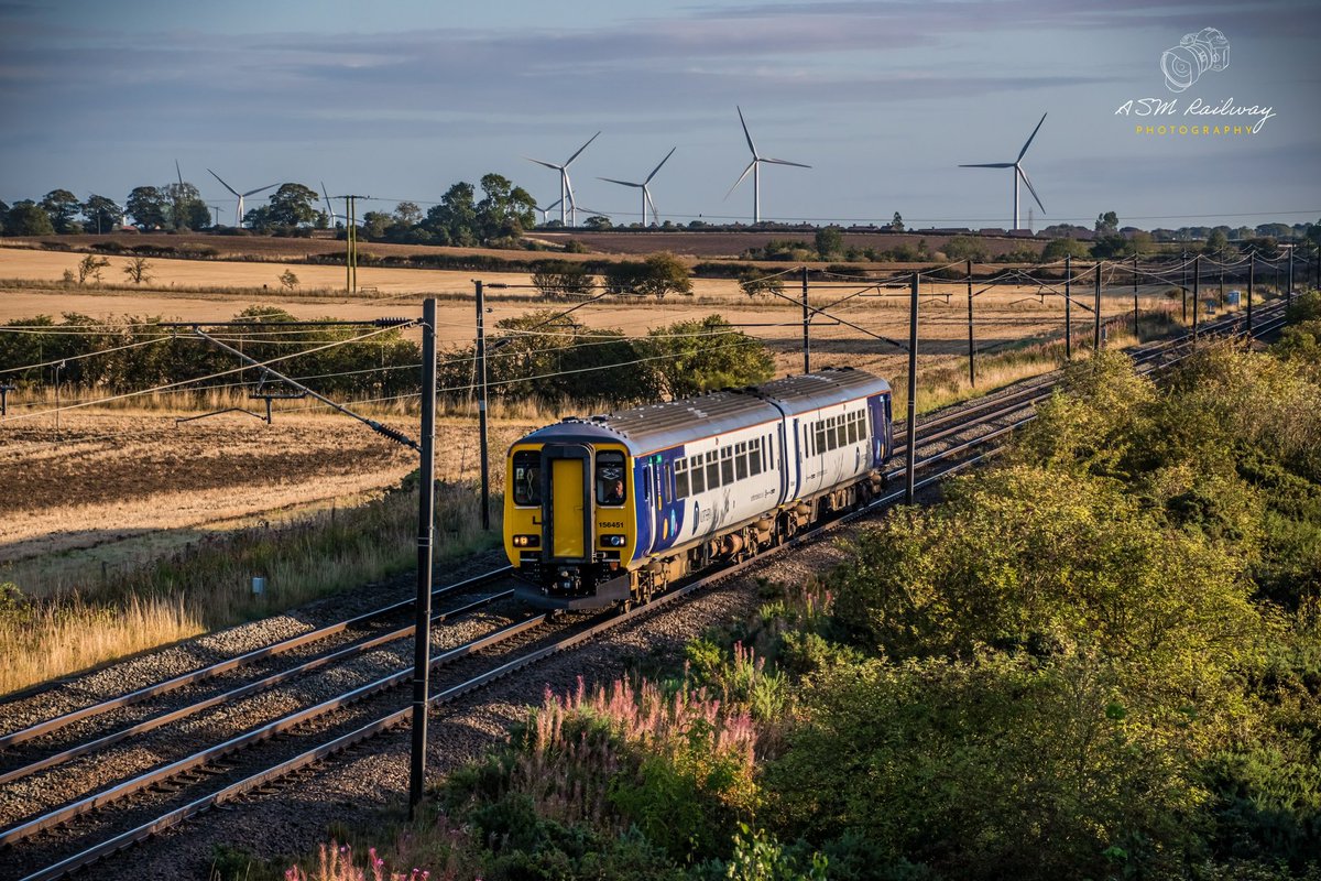 ASMRailPhotos's tweet image. 🖍️| 2N09 0707½ Chathill to Carlisle

📣| @northernassist 
🚂| Class 156451
📍| Crowden Hill
📆| 08/09/2025

#class156 #156451 #northernrail #sprinter