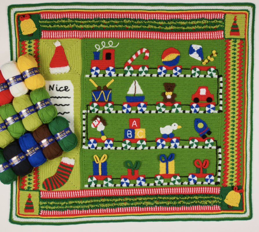 Stigmurder's tweet image. Aaarrggg I was *so* excited for the reveal of Sirdar’s Christmas crochet along, but my god this is the ugliest thing I’ve ever seen 😞 What am I going to make now??

(Sorry, Sirdar)