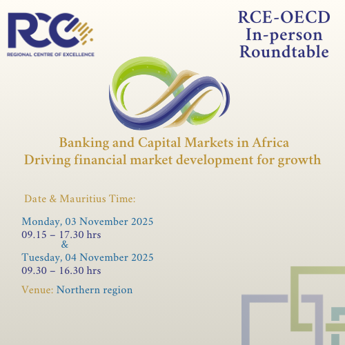 Regional Centre of Excellence, Mauritius (‘RCE’) tweet media