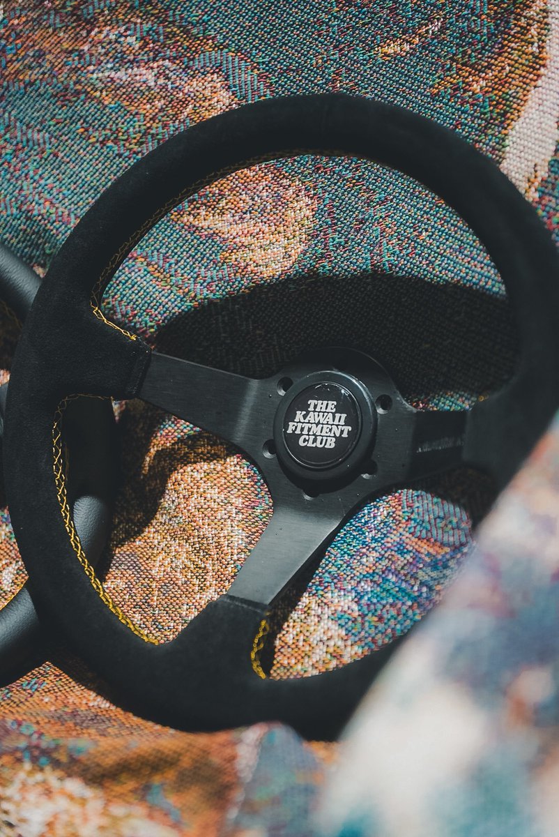 THE KAWAII FITMENT CLUB ステアリングホイール THE KAWAII FITMENT CLUB ステアリングホイール KF steering