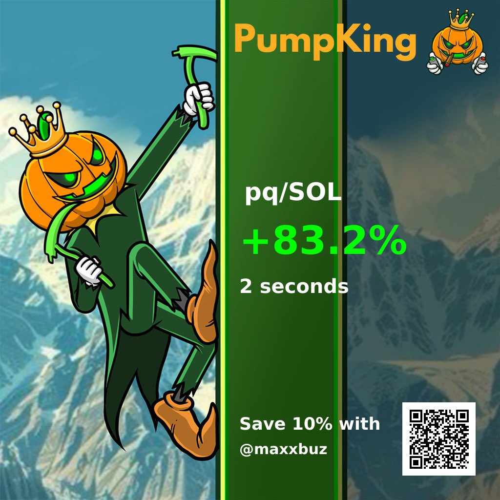 +83.2% in 2 seconds 🚀

Launch, pump, profit. It’s that simple.

Ready to print gains like this? Start now with PumpKing: t.me/PumpKingBundle…