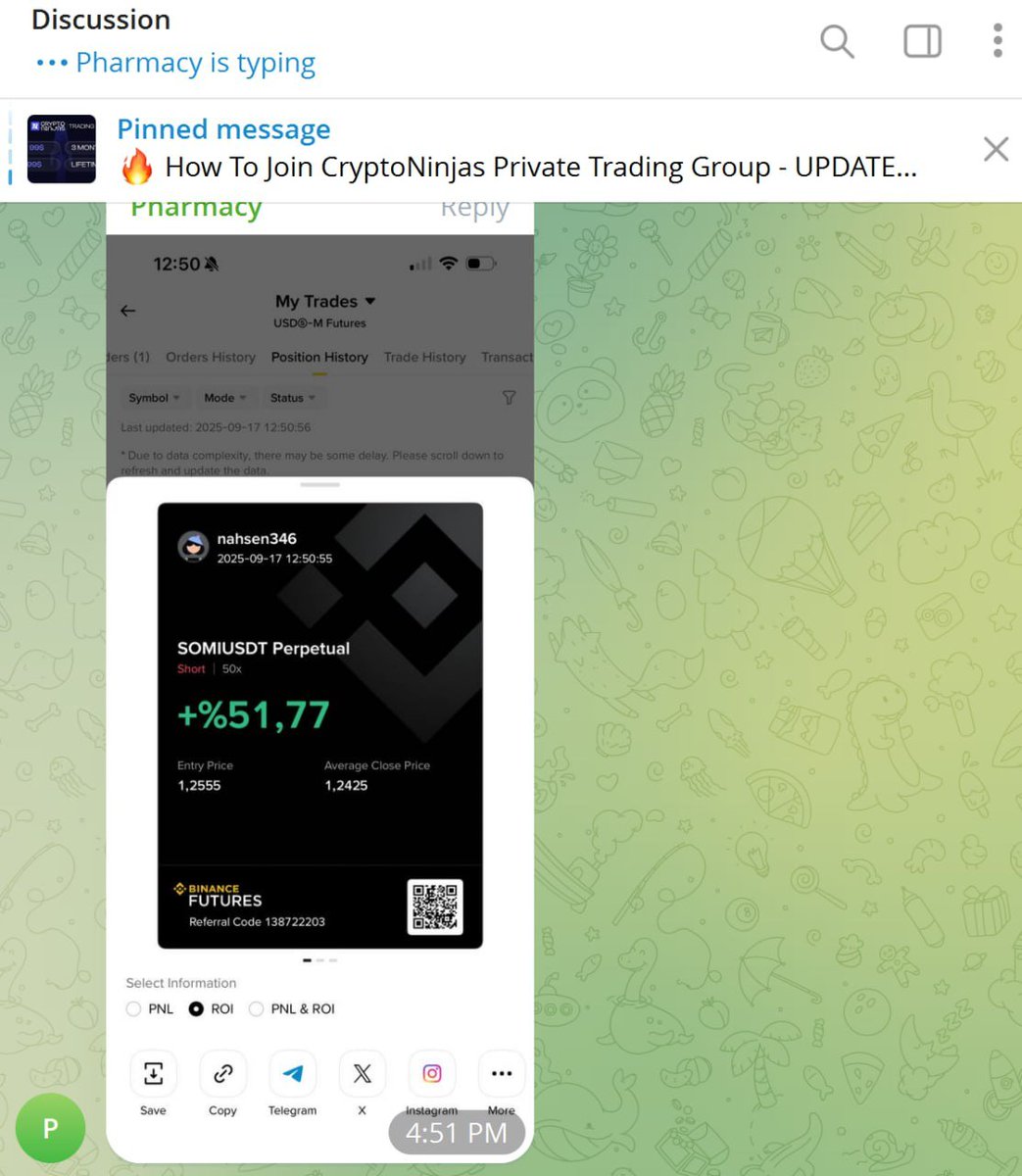 CryptoNinjas Trading 🥷🏿⚔️ tweet media