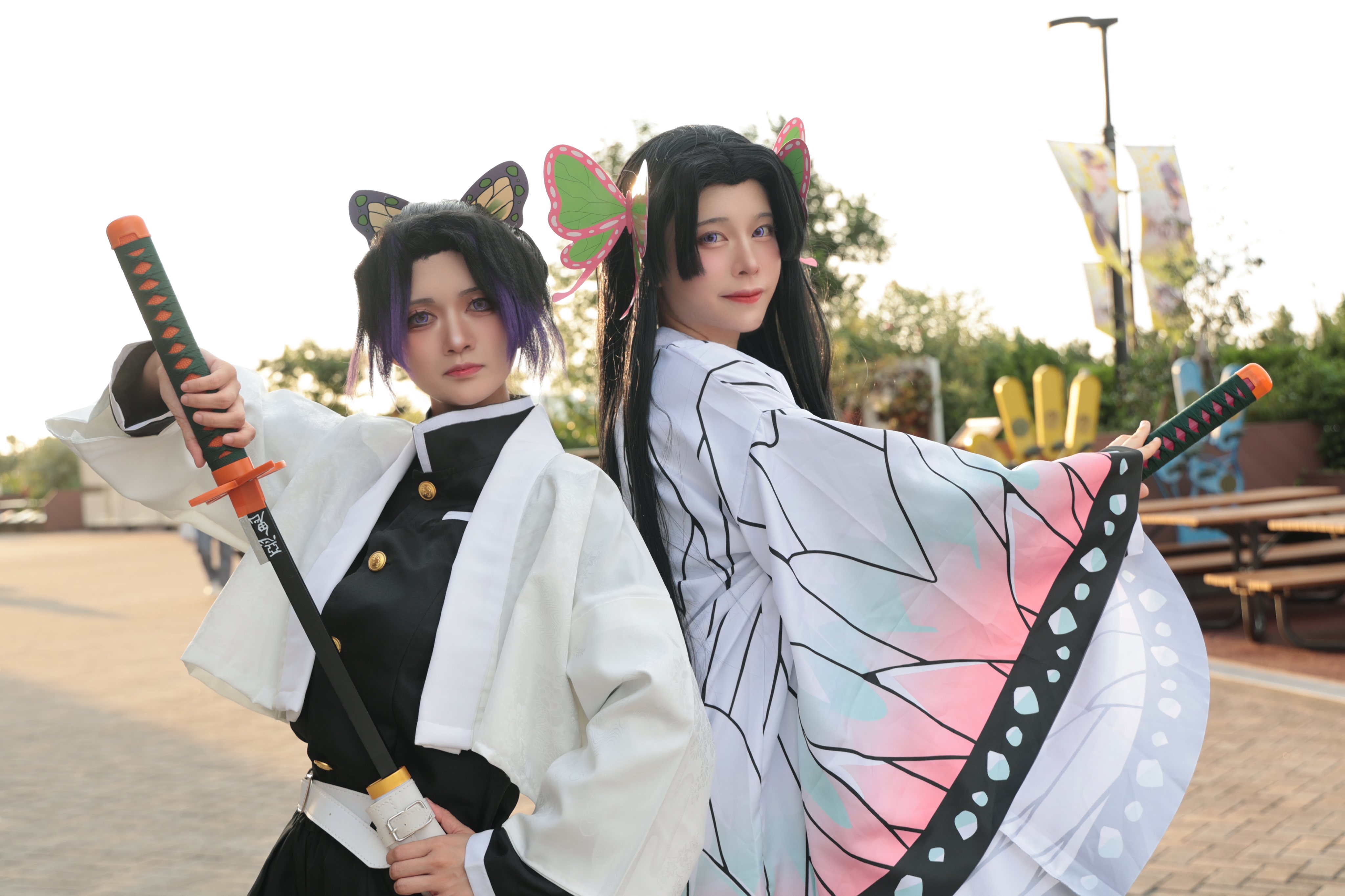 鬼滅の刃 コスプレ 胡蝶カナエ 胡蝶しのぶ 胡蝶カナエ（こちょうかなえ