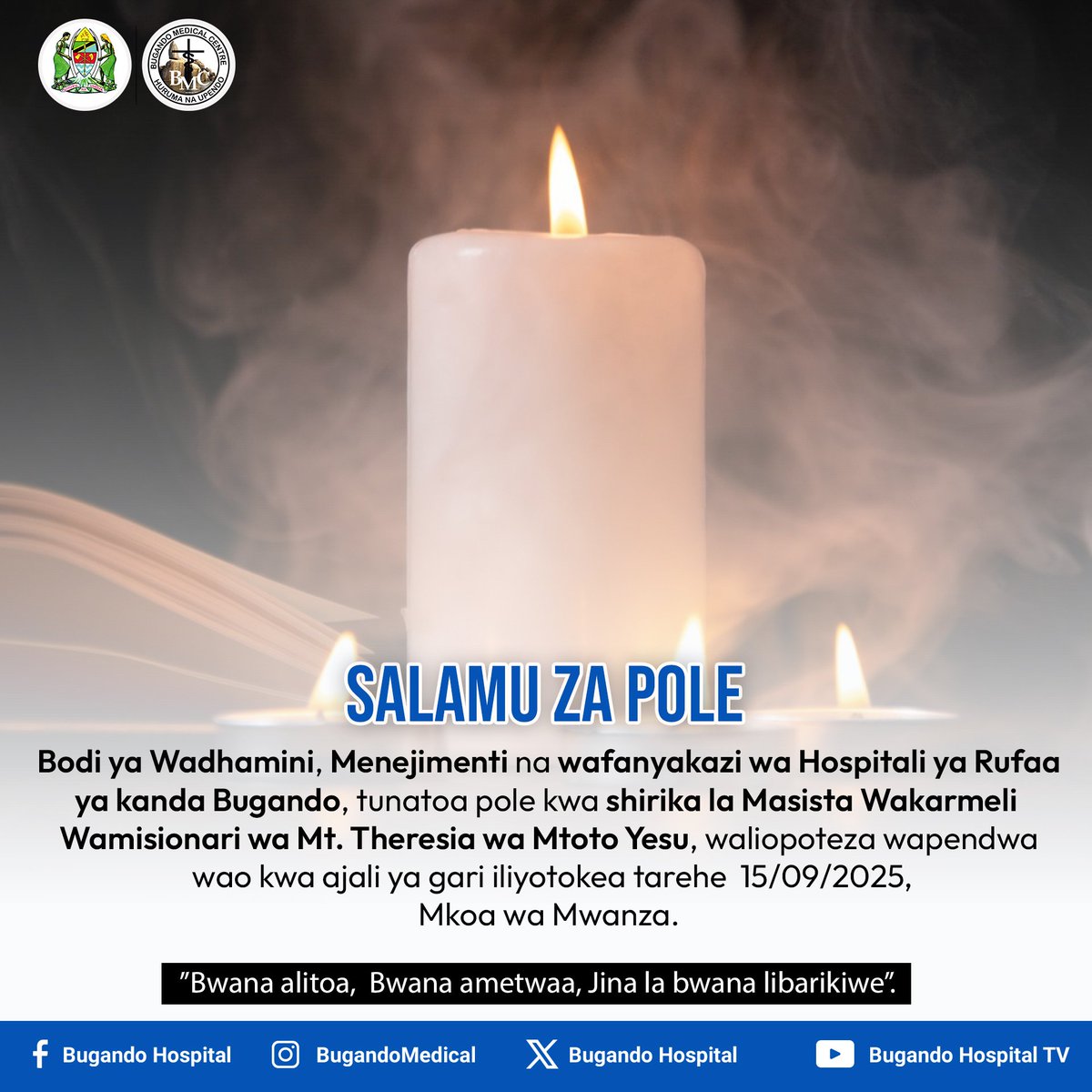 BugandoC's tweet image. Salamu za Pole