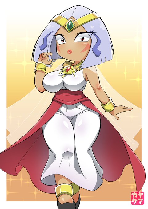 褐色エジプトロリが流行ってると聞いて、アニメ映画「ウルトラマンカンパニー」のザーラ姫描きました!

正確にはエジプトじゃないし、ロリかどうかも分からないけど! 