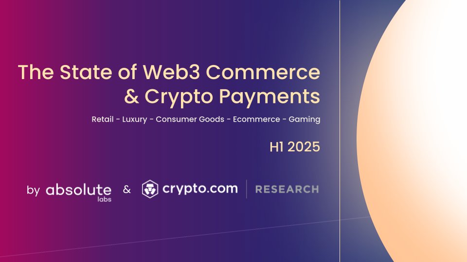 cryptocom_rni's tweet image. 🚀 Crypto adoption hit new heights! Global crypto owners surpassed 700M, and spending with the @cryptocom Visa Card saw significant growth. In collaboration with @absolute_labs, this report explores crypto&apos;s influence on commerce.
Check out the 🧵 for key takeaways 👇…