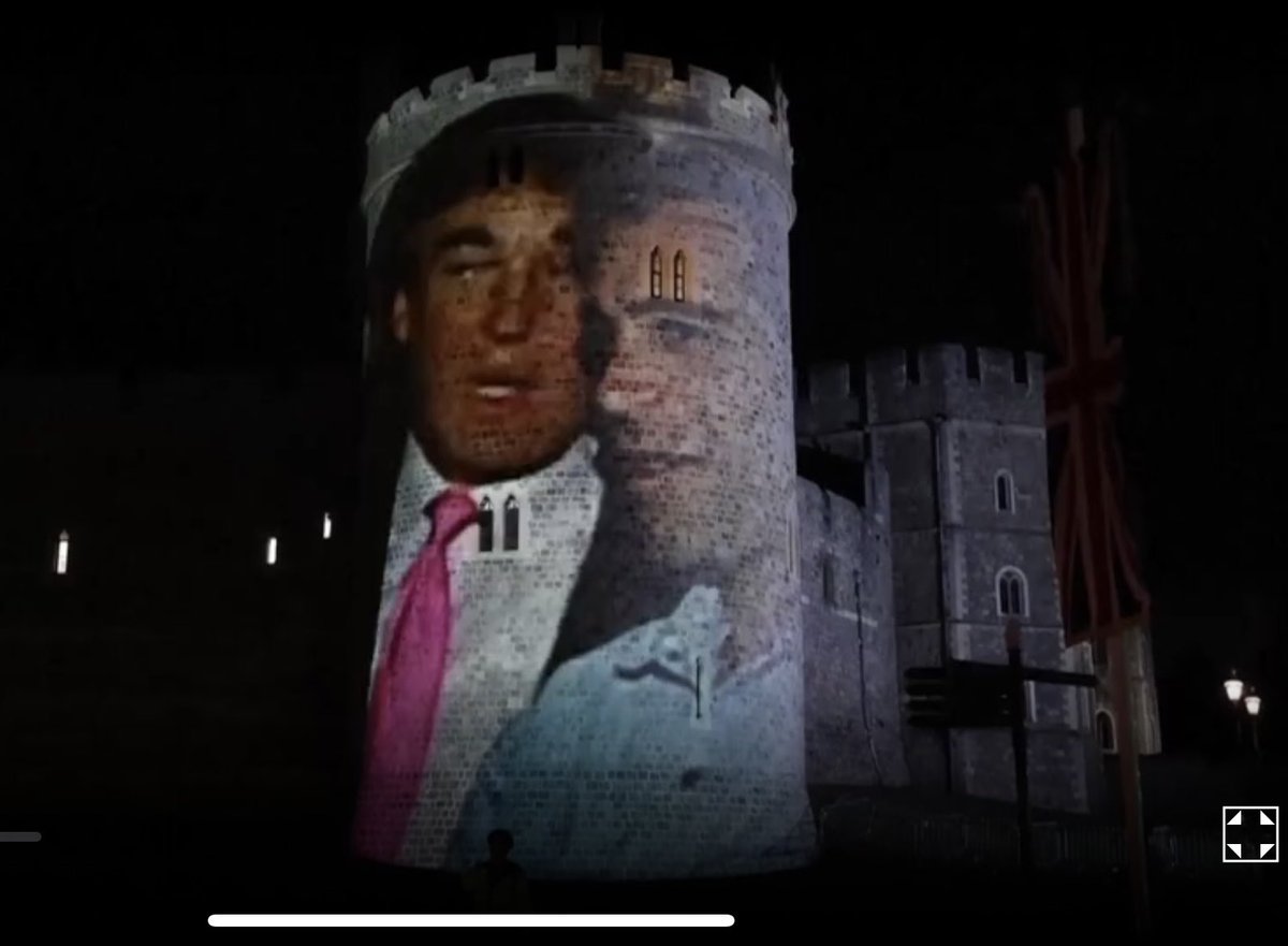 Eşi benzeri görülmemiş güvenlik önlemleri uygulanacak dediler, Trump’ın İngiltere’ye ayak bastığı an törenin yapılacağı kalede Epstein filmi oynatıldı.:))