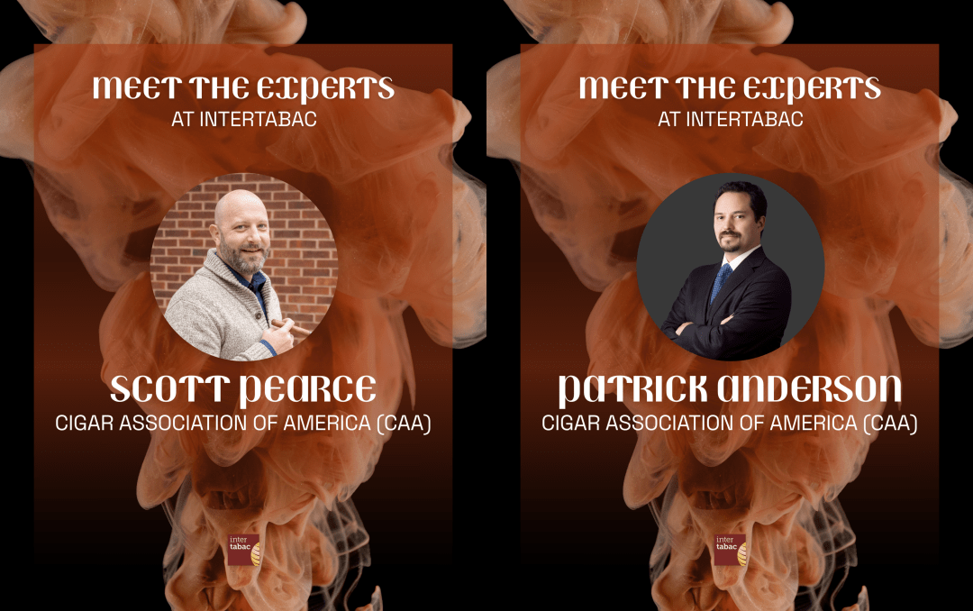 CigarAssoc's tweet image. Don’t miss CAA’s session at InterTabac 2025 in Dortmund: U.S. Cigar Market &amp;amp; Regulatory Landscape—Trends, Data &amp;amp; Insight. Presented by CAA President Scott Pearce &amp;amp; SVP Patrick Anderson, Thurs Sept 18, 3:30–4 PM, Raum Brugge, Entrance North. #caa #intertabac2025 #intertabac