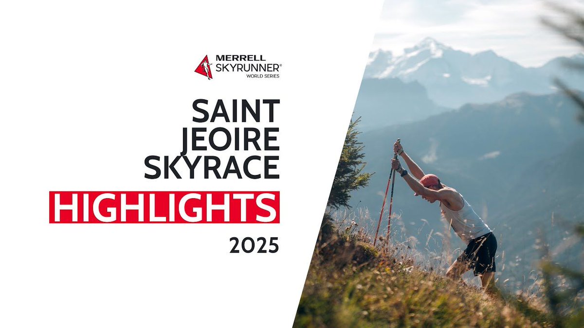 reisquarteu's tweet image. #SaintJeoire #SkyRace 2025 - Highlights / #MSWS25 - #Skyrunning: youtu.be/HNtH5v4275Y #Athletics #TrailRunning
