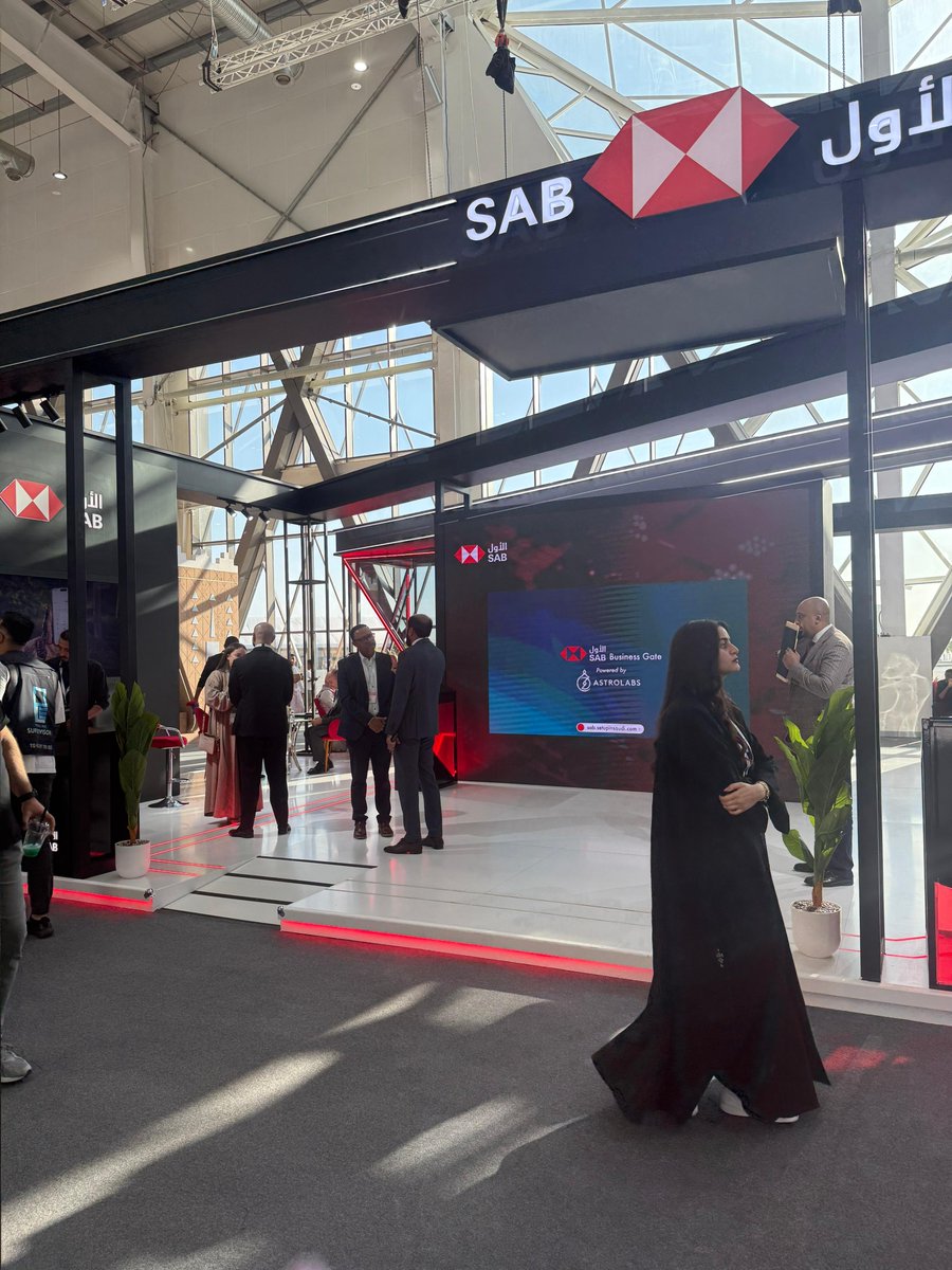 AstroLabs (@astrolabs) on Twitter photo At #Money2020MiddleEast this week, our partner <a href="/alawwalsab/">SAB | الأول</a>, is showcasing what we’ve built together to further streamline market entry for global firms in #SaudiArabia.
Visit the SAB booth at Hall 2, G20 to learn more and connect with our team on-ground. <a href="/money2020_me/">Money20/20 Middle East</a> At #Money2020MiddleEast this week, our partner <a href="/alawwalsab/">SAB | الأول</a>, is showcasing what we’ve built together to further streamline market entry for global firms in #SaudiArabia.
Visit the SAB booth at Hall 2, G20 to learn more and connect with our team on-ground. <a href="/money2020_me/">Money20/20 Middle East</a>