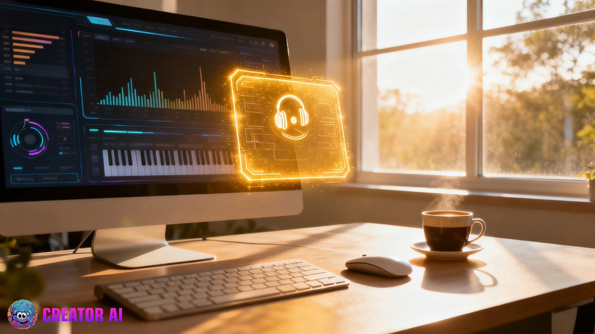 Creator_AI1's tweet image. ☀️ Good morning!
Music creation should be a right for everyone.
With Creator AI, mint free and unleash your first melody of the day 🎶✨
#CreatorAI #AIMusic #NFT #Web3 #DAO