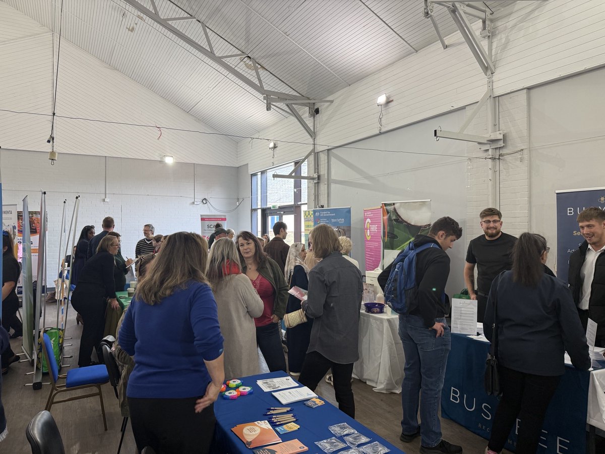 Another fantastic jobs and skills fair in Newmarket yesterday! The fair is part of our drive to support our residents learning new skills or finding employment to enable businesses and individuals to thrive.

Future events and more info here: orlo.uk/e2eyu