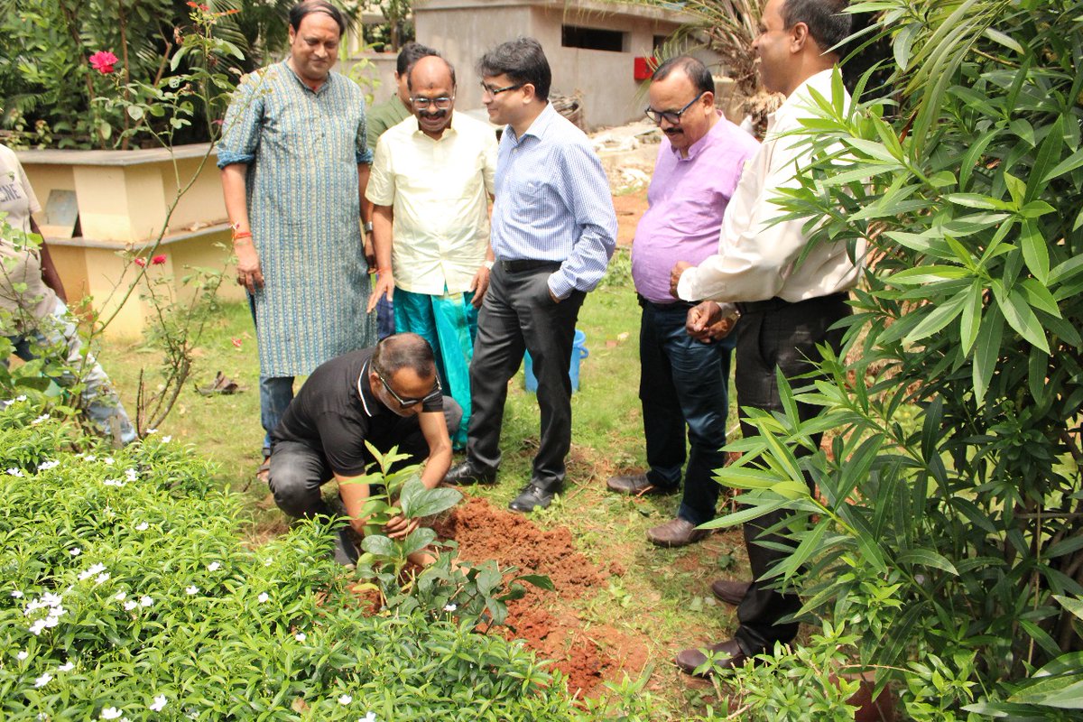 Today, i.e., on 17th September, on the auspicious 75th birth anniversary of our Honorable Prime Minister, and following the slogan given by our Honorable Prime Minister Shri Narendra Modi, "Ek Ped Ma ke Naam 2.0," UCCIL planted fruit-bearing saplings in the premises of UCCIL and