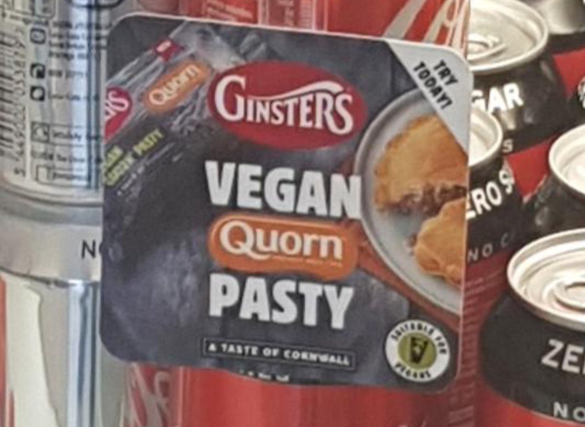 “Quornish pasty” was right there.