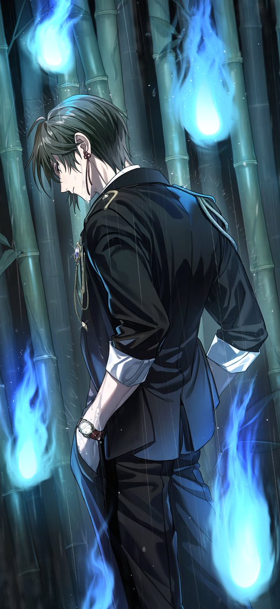 魔除けの絵札 【弔いの夜に】草薙 伯玖 初登場 期間限定ガチャに初登場中！