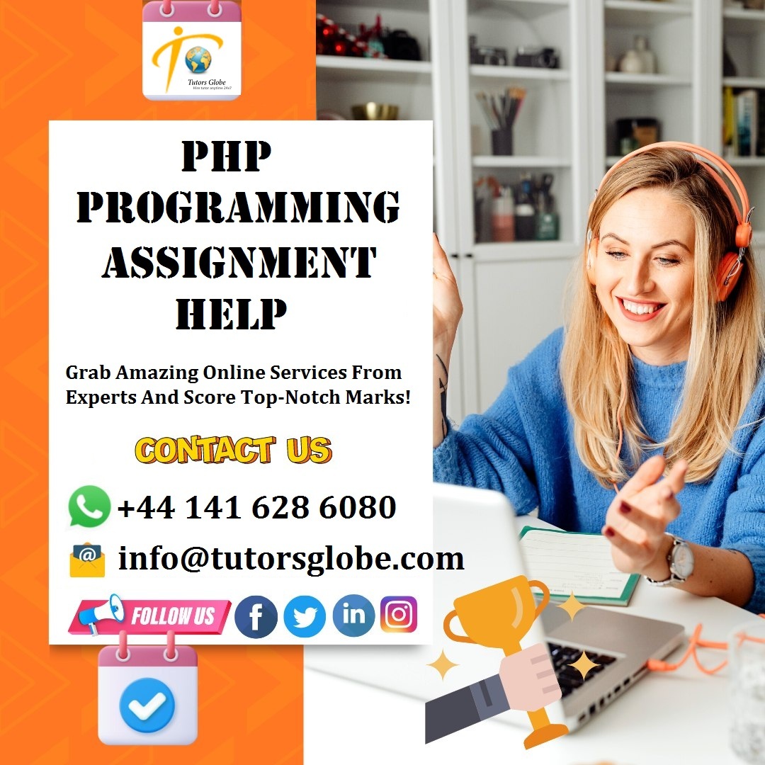 TutorsGlobe's tweet image. Don’t let pressures of PHP tasks take you down. Get A++ grades that you deserve by offloading your problems to PHP Assignment Help service #PHPAssignmentHelp #ServerSideScripting #WritinDesktopApplications #DatabaseOptimization #GUIInterfaces #PHPStrings #PHPForms #ErrorHandling
