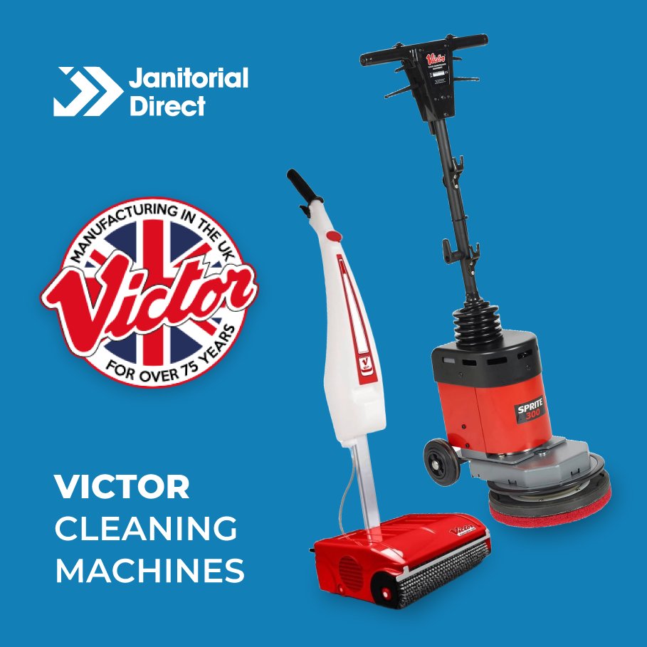 🧼 Say hello to spotless floors with Victor Floorcare’s range of commercial cleaning machines.

With over 75 years of British engineering expertise, Victor machines are built for power, reliability and ease of use. 🇬🇧

📦 Shop now: janitorialdirect.co.uk