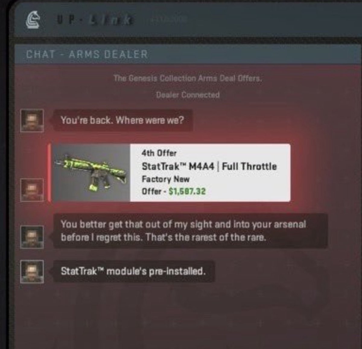 renyanFPS's tweet image. the greediest fucking company in the world strikes again. they see what the skins are going for on other markets, and decided that they need to make more than the $100M they make monthly on keys and cases alone.
fucking disgusting. fix the anti-cheat you lazy fucks.