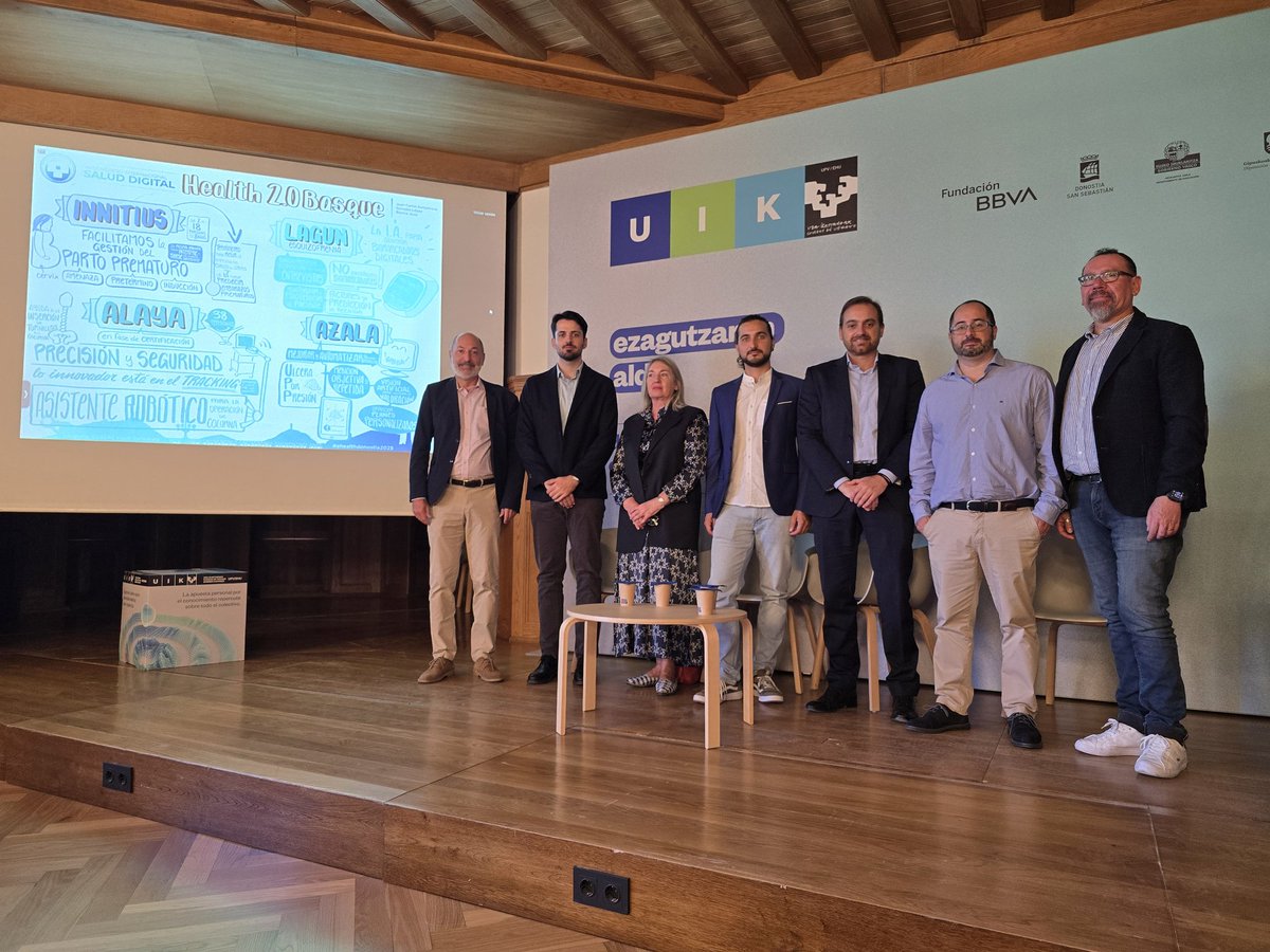 Juan Carlos Santamaría (@jsantamariaglez) on Twitter photo En la mesa <a href="/Health20Basque/">Health 2.0 Basque</a> <a href="/ubikare/">UBIKARE</a>, San Juan de Dios Gipuzkoa, Cyber Surgery e Innitius han presentado en el XII Congreso Internacional de #SaludDigital, de <a href="/ASaludDigital/">Asoc. Salud Digital</a> y <a href="/fundacionsigno/">Fundación Signo</a>, en los Cursos de Verano <a href="/uik_eus/">UIK</a> <a href="/upvehu/">UPV/EHU</a>, y dirigido por <a href="/MarisaMerinoH/">Marisa Merino</a> En la mesa <a href="/Health20Basque/">Health 2.0 Basque</a> <a href="/ubikare/">UBIKARE</a>, San Juan de Dios Gipuzkoa, Cyber Surgery e Innitius han presentado en el XII Congreso Internacional de #SaludDigital, de <a href="/ASaludDigital/">Asoc. Salud Digital</a> y <a href="/fundacionsigno/">Fundación Signo</a>, en los Cursos de Verano <a href="/uik_eus/">UIK</a> <a href="/upvehu/">UPV/EHU</a>, y dirigido por <a href="/MarisaMerinoH/">Marisa Merino</a>