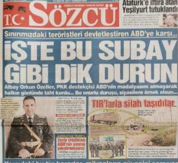 GokayAlici's tweet photo. Orkun Özeller hayatını Türk milletinin varlığına ve birliğine adamış şerefli bir Türk subayıdır. Onu tutuklayanlar ise terör örgütü lideri ve bebek katiline kurucu lider diyenlerdir. İşte tam da bu yüzden 
#OrkunÖzellerYalnızDeğildir https://t.co/6Wpcd2Uj1Y