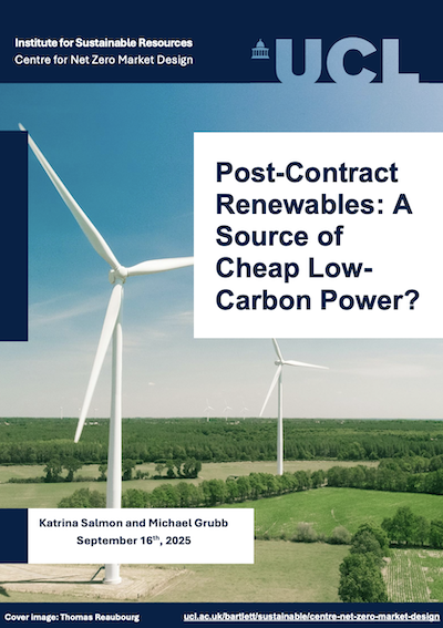 UCL Institute for Sustainable Resources tweet media