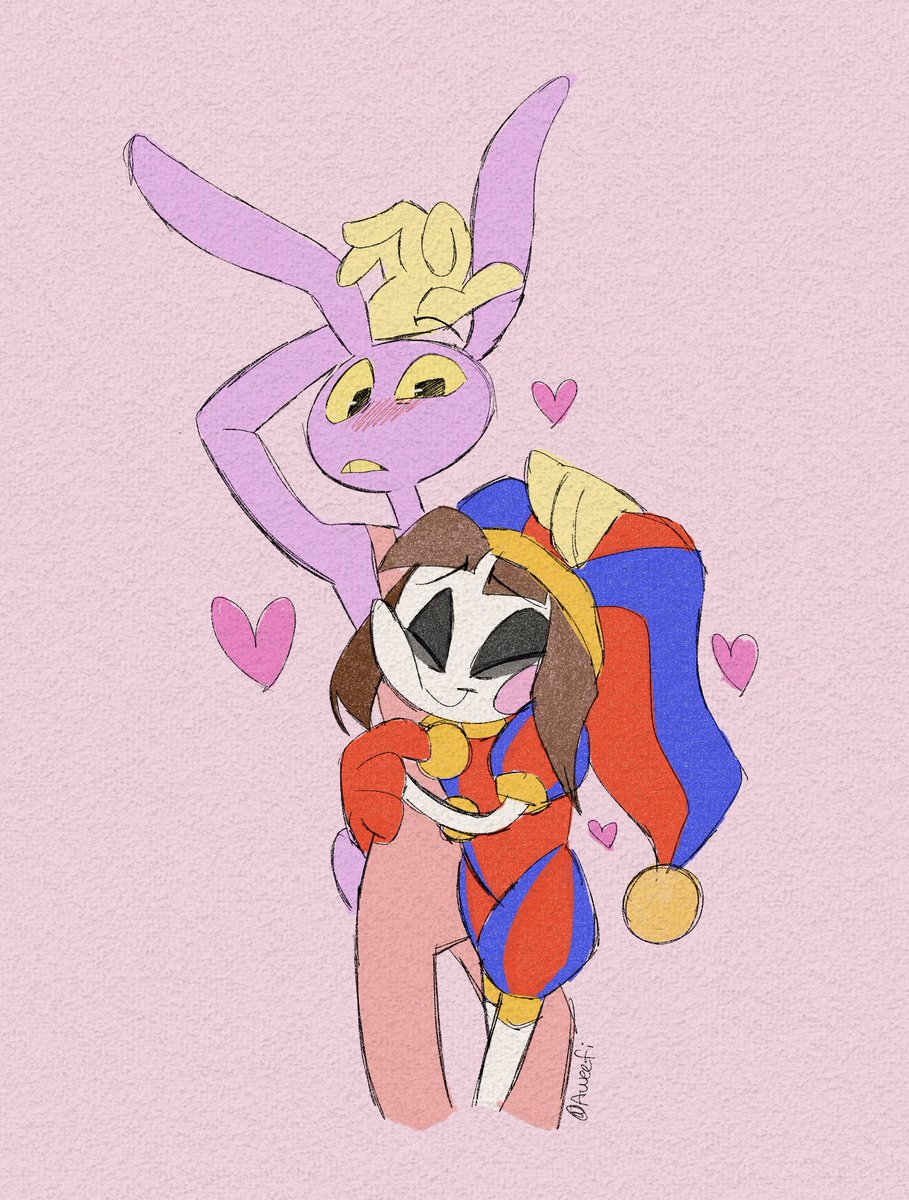 aweefi's tweet image. I hate them so much… 😭💕💕
#funnybunny #tadc #tadcpomni #tadcjax #JaxxPomni #shipart #TheAmazingDigitalCircus