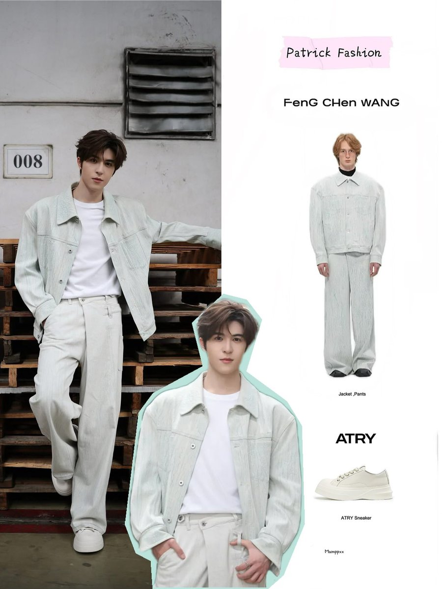 Patrickfs1020's tweet photo. 250901 I  #Thairath_Ent  

➖#PatrickFashion➖

#FengChenWang @fengchenwang 
✩ Jacket ,Pants 
#ATRY
✩ ATRY Sneaker

@patrick_pppat #ไทยรัฐออนไลน์ 
#Patrick_MintTheWorld
#Patrick_MintAlbum
#แพทริค #แพทริคณัฐวรรธ์ #PatrickFinkler #YinHaoyu #尹浩宇 #ootd https://t.co/T2hbWbFpIx