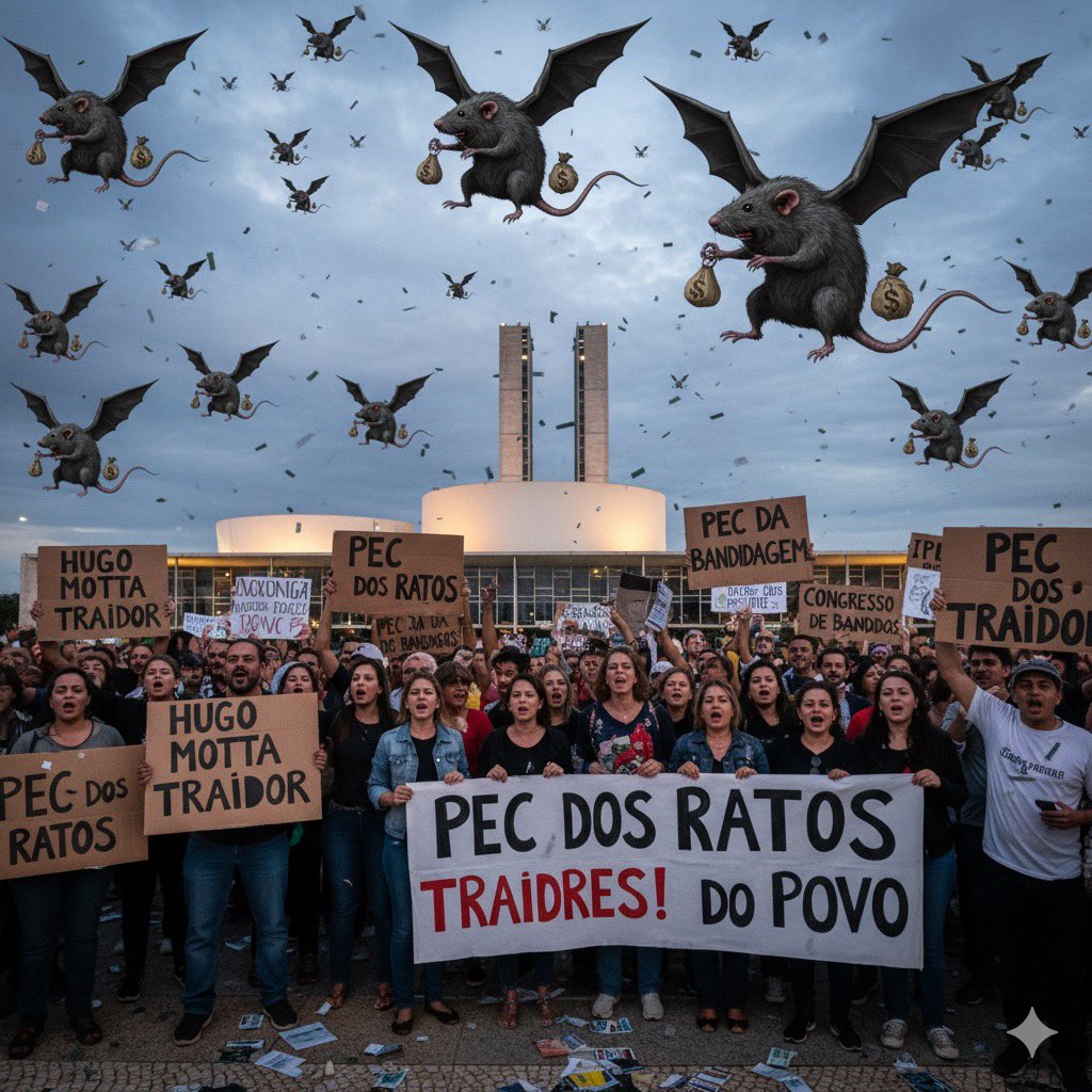 and_ssantos's tweet photo. A farra das emendas bilionárias já rendeu +80 inquéritos no STF.
Qual a resposta do Congresso?
Votar uma PEC que só permite investigar político com autorização… dos próprios políticos.
Se a gente deixar barato, a corrupção fica de graça.

Tá indignado? Compartilha!

AGORA É A VEZ DO POVO 
IR ZERO JÁ 
TAXAÇÃO DOS SUPER RICOS