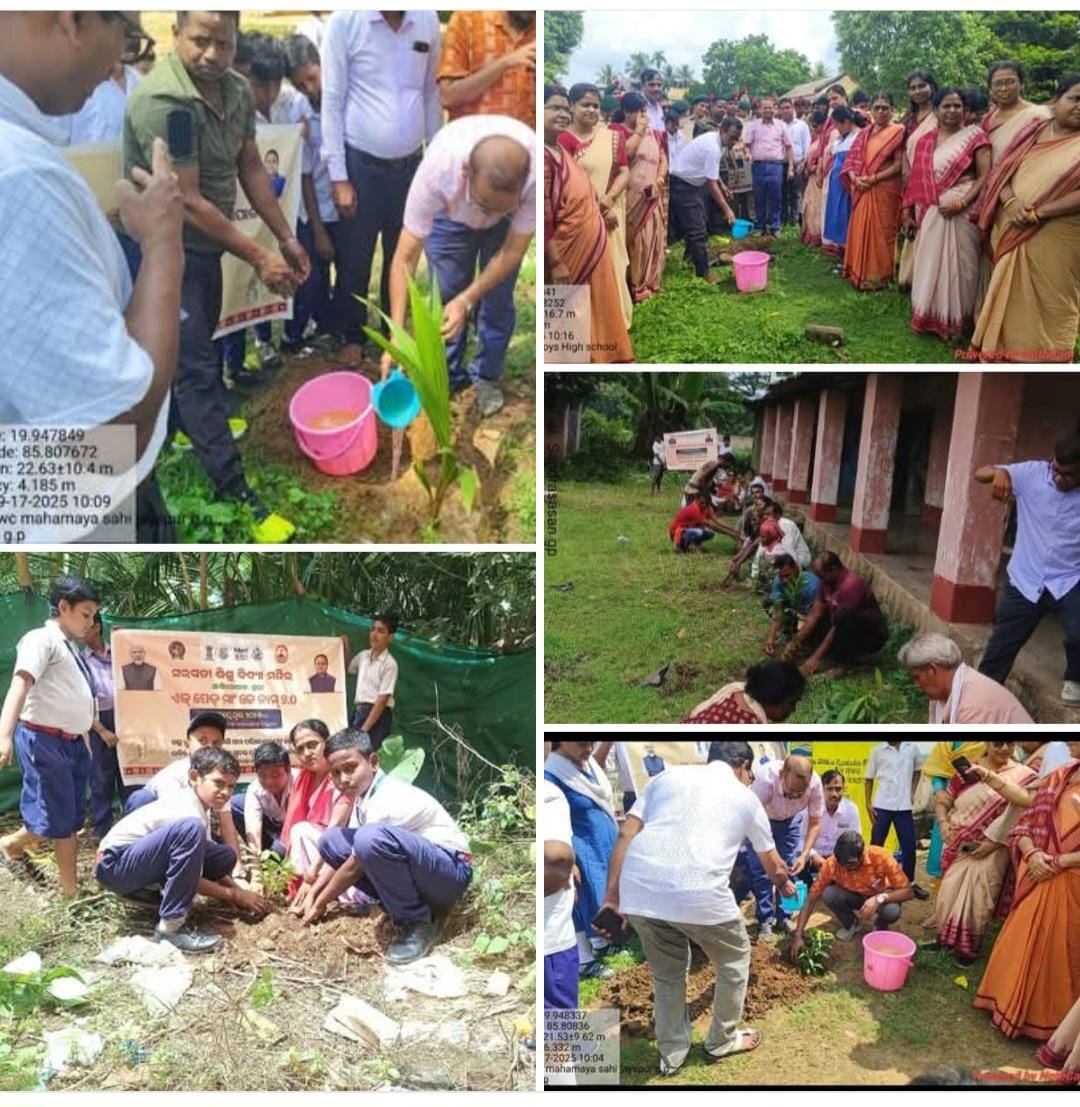 Single Day Plantation Drive under Ek Ped Maa Ke Naam Campaign in respect of Satyabadi Block
