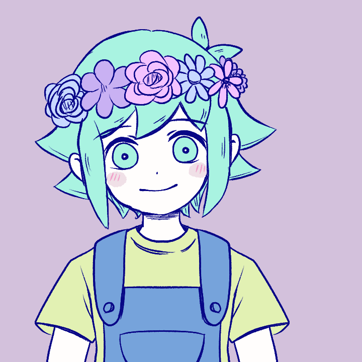 #OMORIFANART  BASIL（初描き）