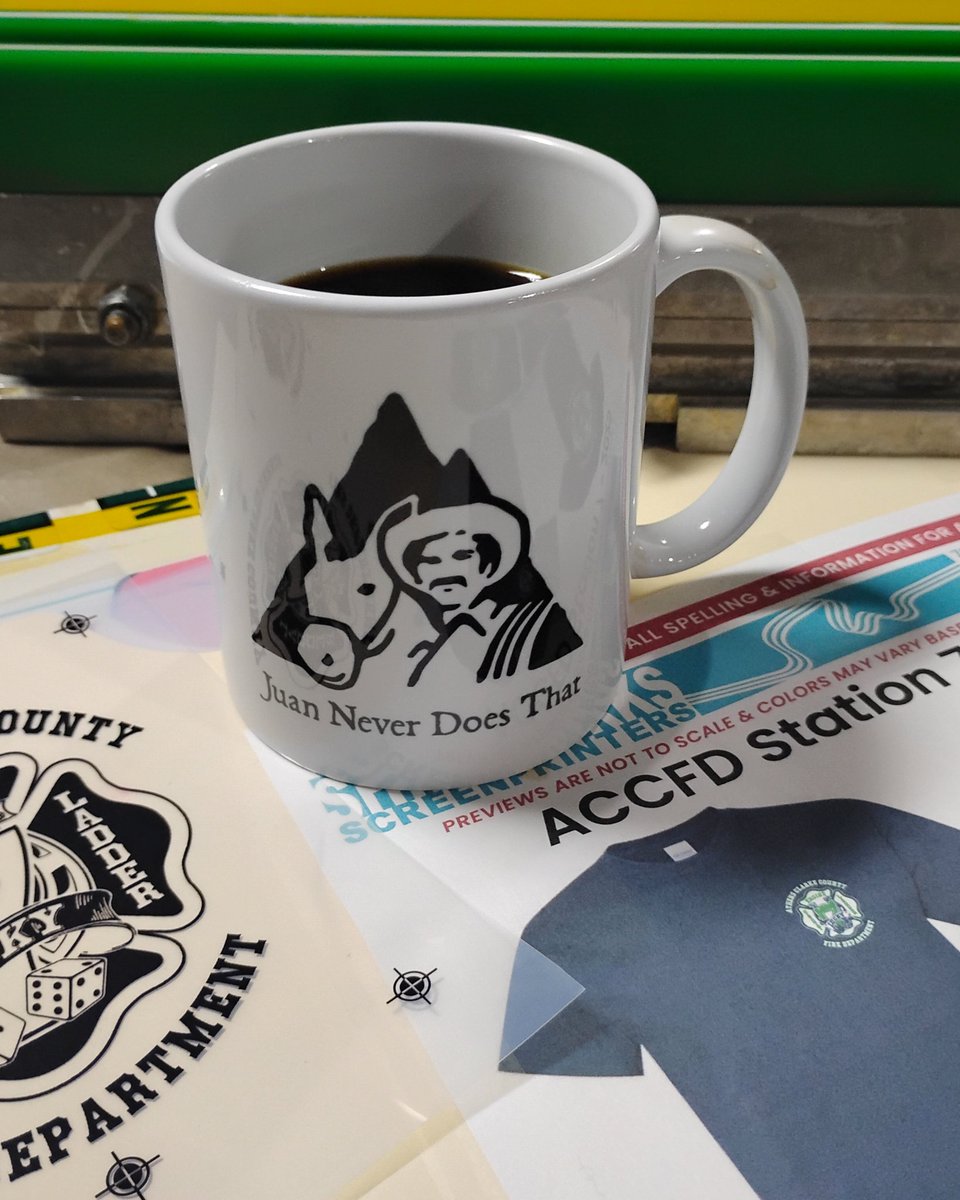 JamesLeonDavid1's tweet image. Good morning from Athens GA! ☕☕

#CoffeeTime #screenprinting