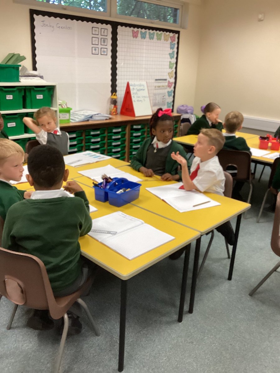 The children in 2M are retelling the story of Jonty Gentoo by Julia Donaldson and Axel Scheffler in their table group. They are using time openers and appropriate story language.