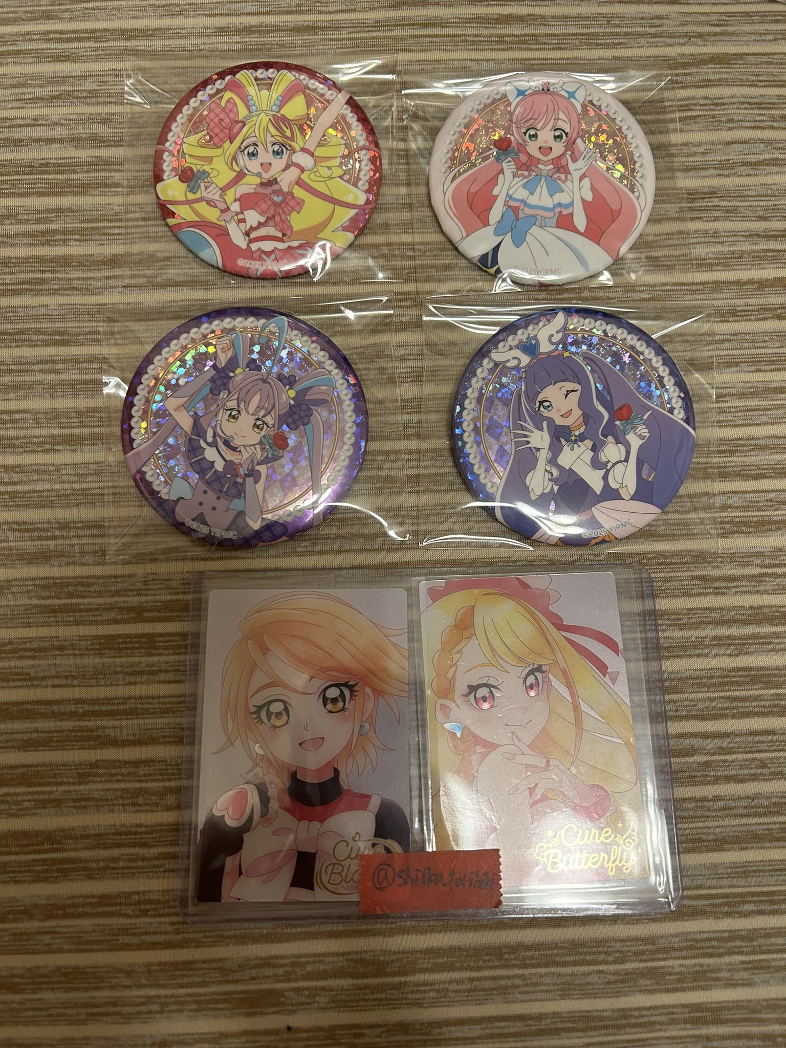 キミとアイドルプリキュア♪ キュアキッス ブルジュラ 缶バッジ 10点