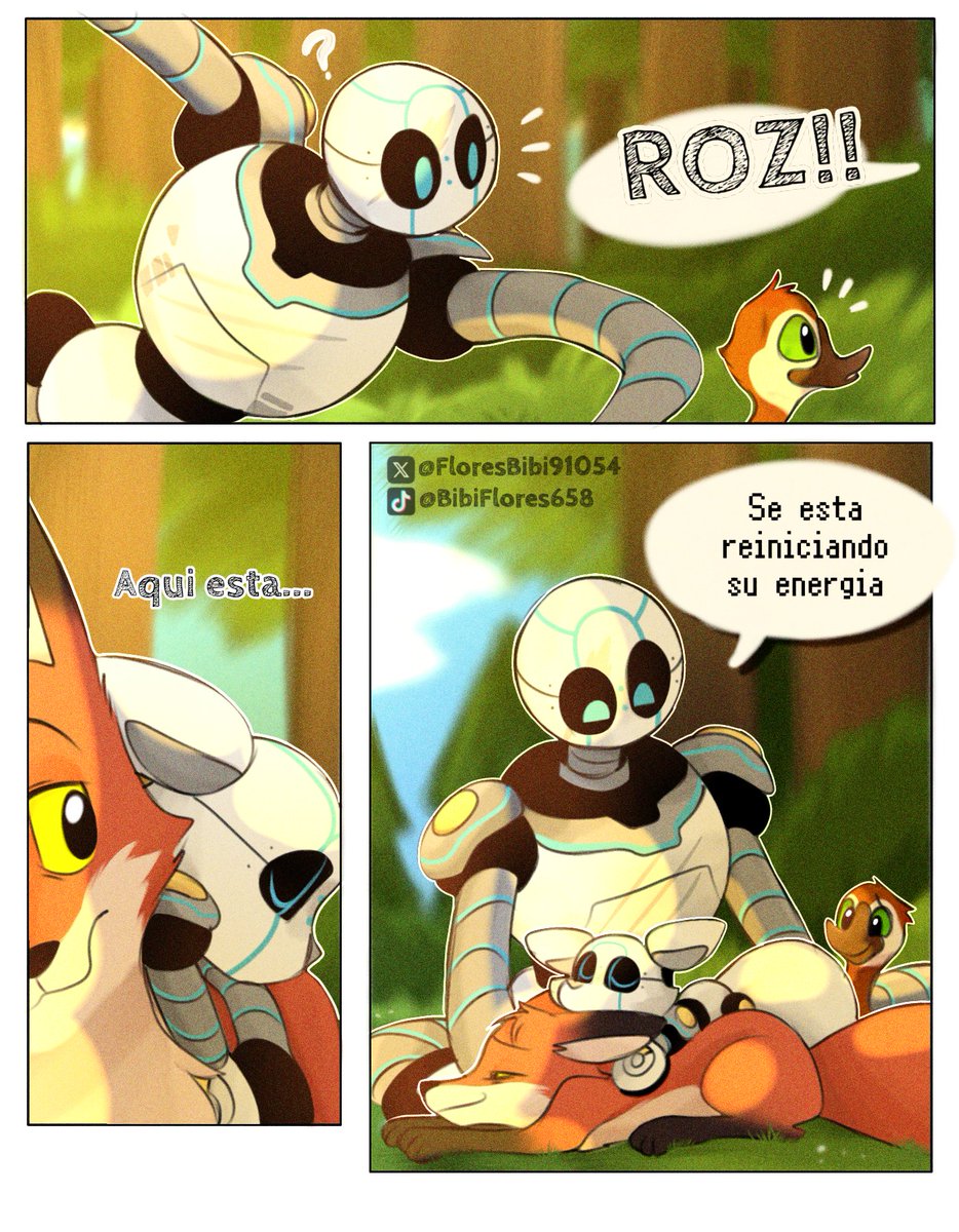 FloresBibi91054's tweet image. COMIMISION💞💞, creo...

Yeno de energía de &quot;Día&quot;
De &quot;Noche&quot; apagado, se apaga corriendo en lugares en su posición... y nuca deja de hacerlo.
Menos mal que Fink a venido a buscarlo, se ve cansado🤭😴

x.com/FloresBibi9105…

#Thewildrobot #Fink #Roz #Brillo