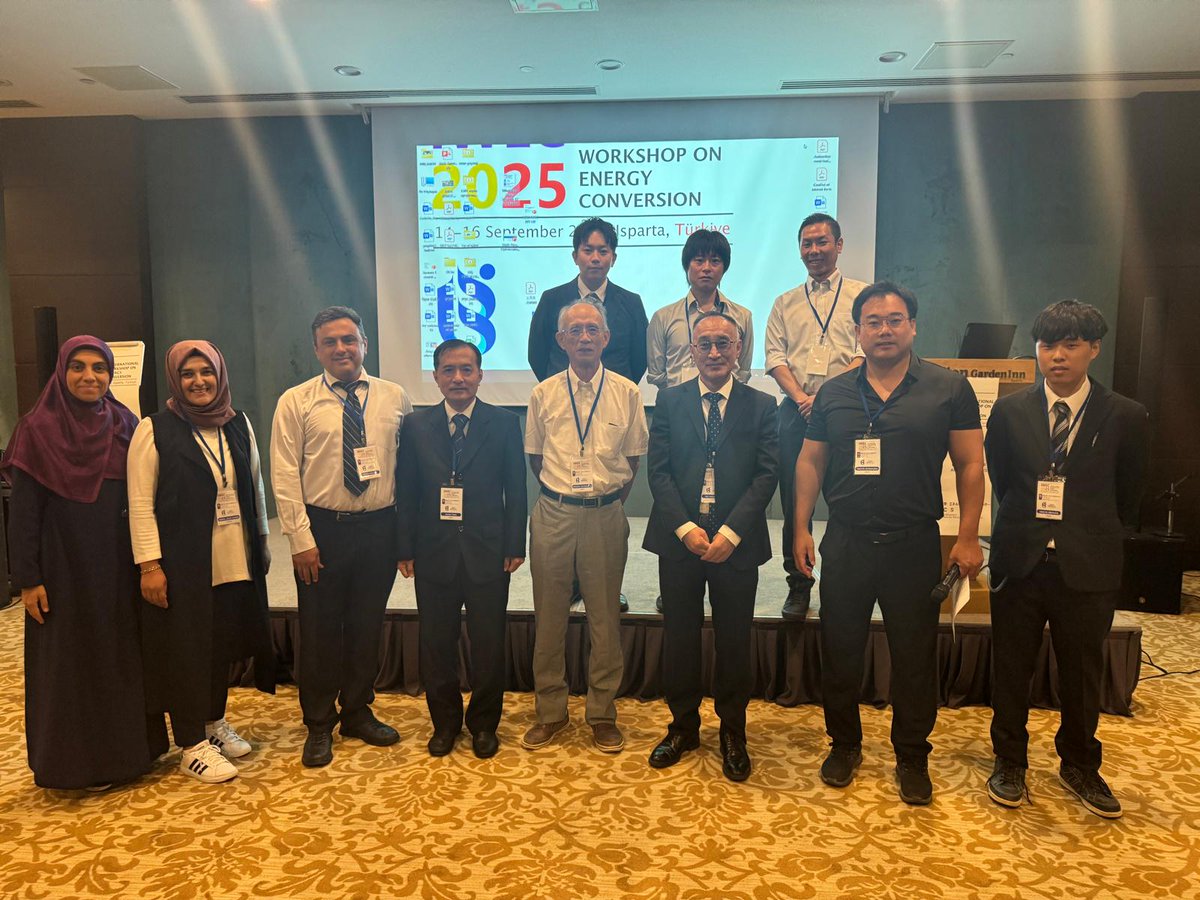 Uluslararası Enerji Dönüşümü Çalıştayı (IWEC2025) – 14–16 Eylül 2025, Isparta Uygulamalı Bilimler Üniversitesi’nin ev sahipliğinde Isparta'da düzenledi.
<a href="/yilmazcatal_/">Prof. Dr. Yılmaz Çatal 🇹🇷</a> 
isparta.edu.tr/haber/9880/iwe…