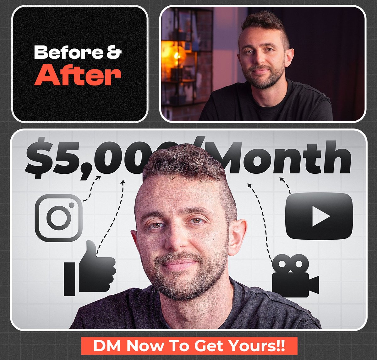 Just wrapped up a recent thumbnails for a client! 🎯
Which one’s your favorite? 👇

Drop your thoughts &amp; feedback! 💬
Need a thumbnail designer? DM me!