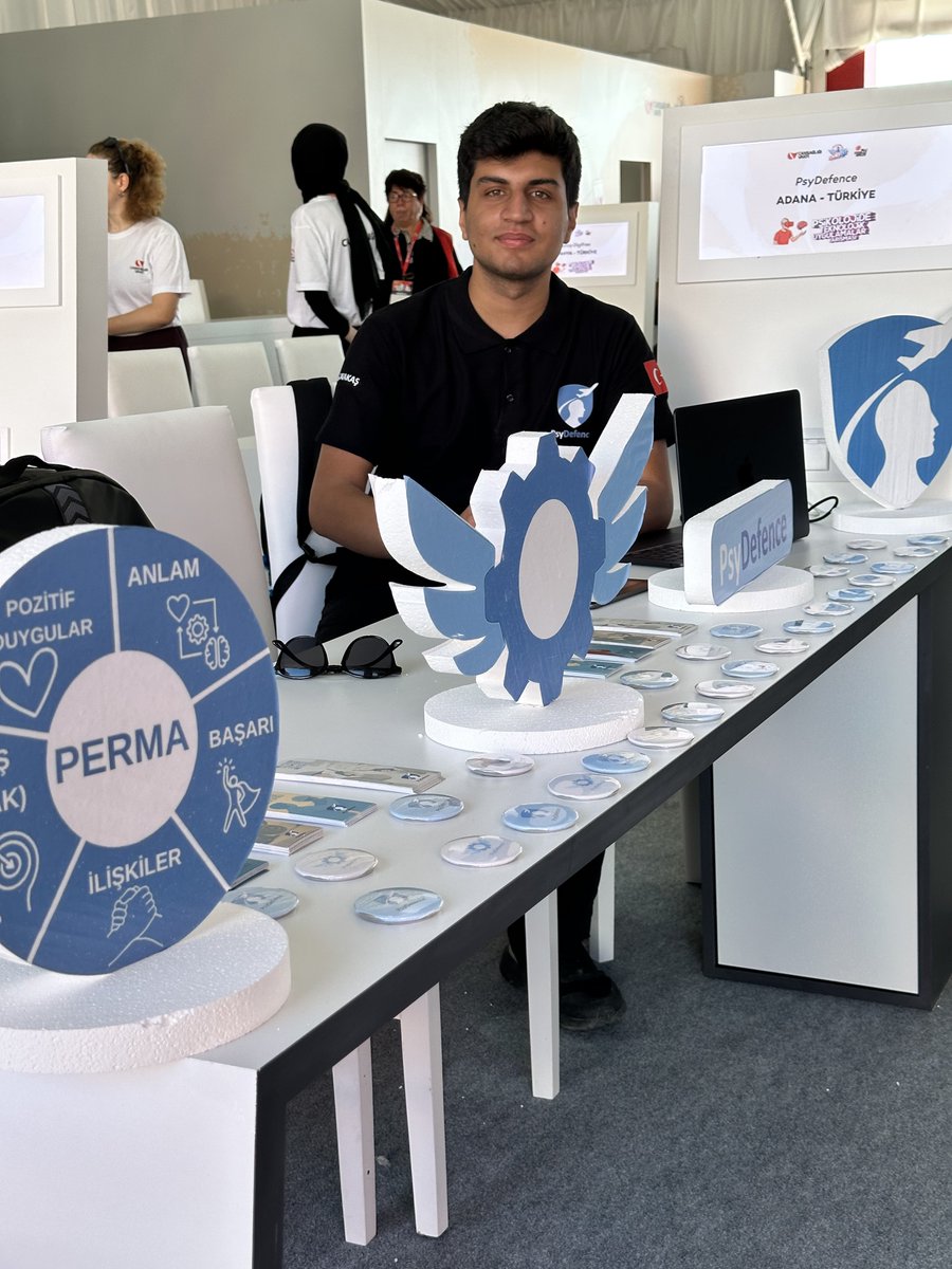 Psikolojide Teknolojik Uygulamalarda finalist olarak standımızı açtık 🦾