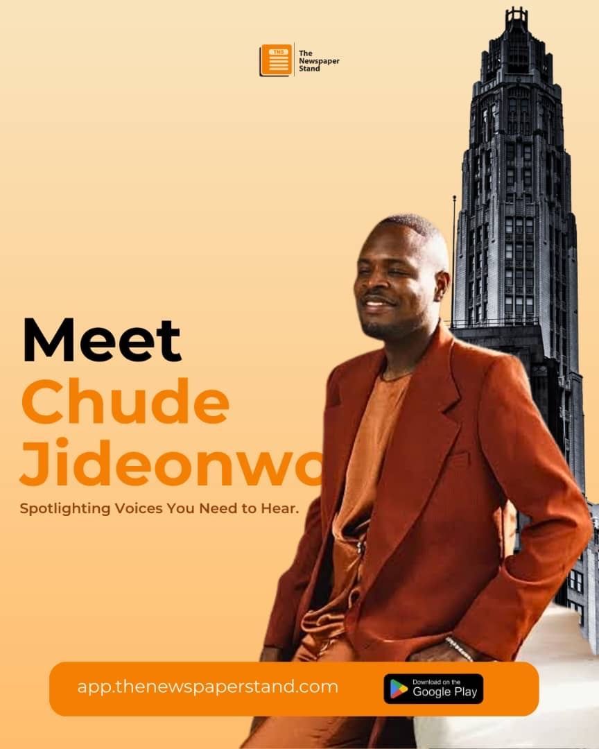 thenewspaperst's tweet image. Meet Chude Jideonwo, a Nigerian TV host, filmmaker, and media entrepreneur who sparks inspiring conversations that matter

He hosts #withchude, a talk show where guests share their struggles, triumphs, and invaluable life lessons.

#TheNewspaperStand #ChudeJideonwo #Withchudelive