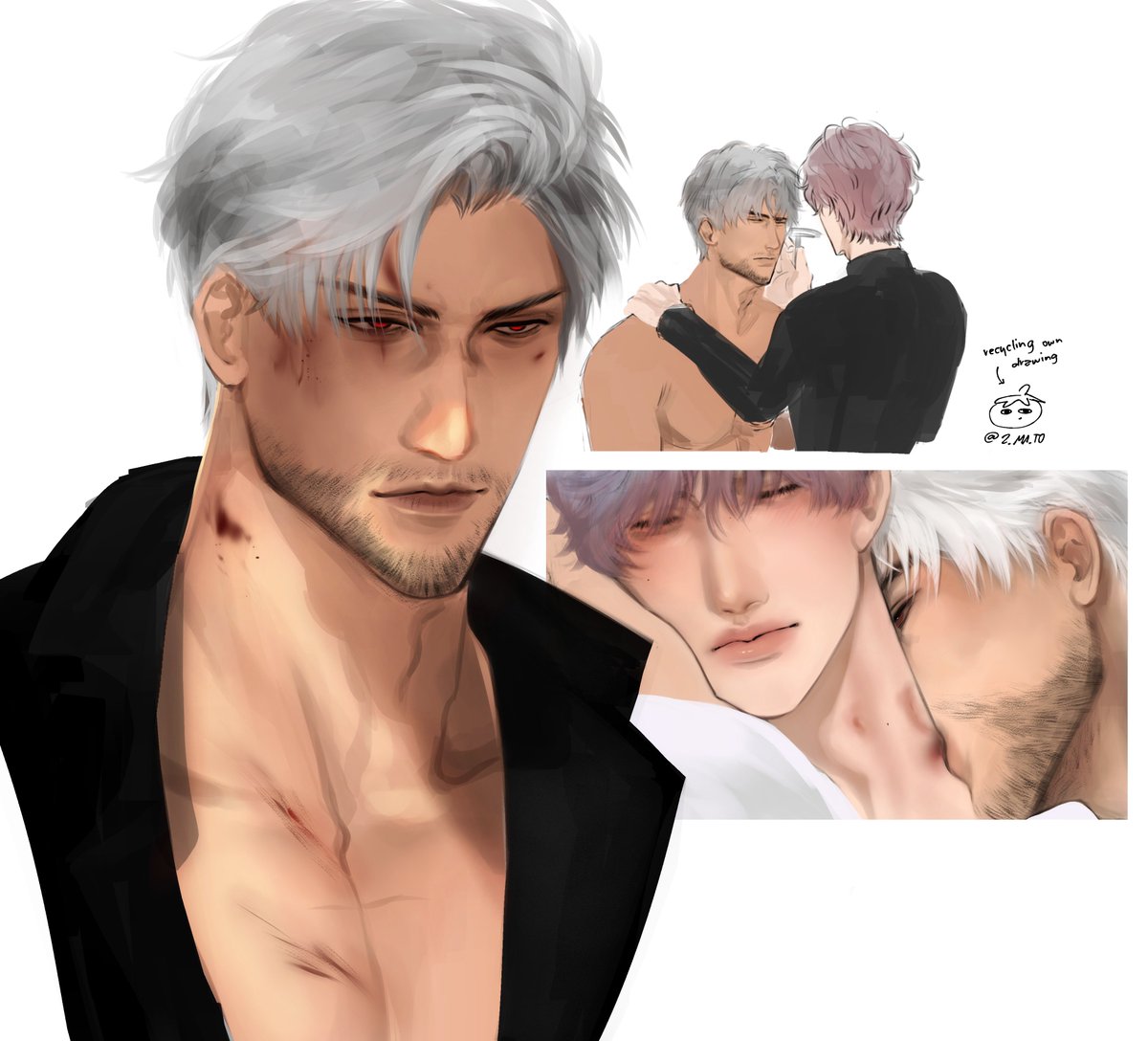 Like to save Sylus’ stubble 🥀 #crowfish