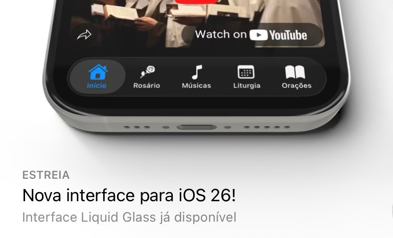 devocionarioapp's tweet photo. Atualizou para o iOS 26? Atualize o Devocionário e aproveite o novo visual! ✨

Disponível para todos na App Store 📲 https://t.co/b2KxLDG7Pl