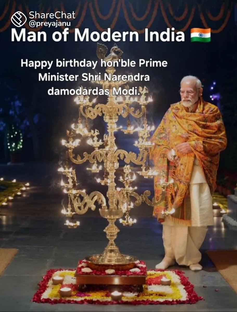 greenbhagat's tweet photo. Happy Birthday pm@narendramodi sir https://t.co/ZwqFCio726