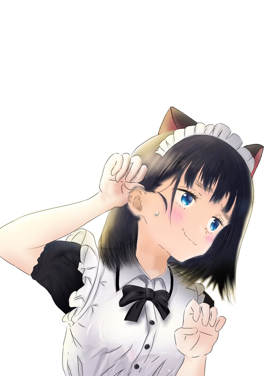 てぃあら様♥️専用ページ 昨日描いたオリキャラにティアラちゃんを重ねてみた😺 #負けヒロインが