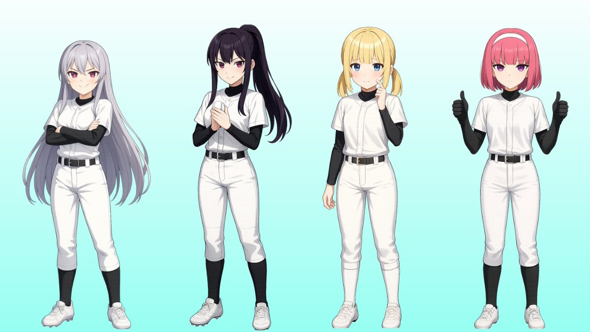 野球部キャラ設定だけ。