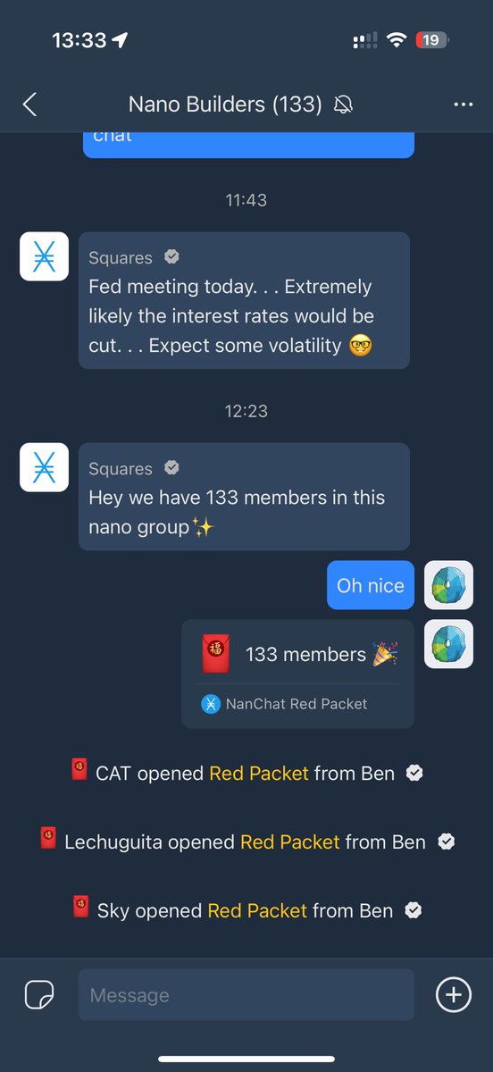 133 members $XNO ✨