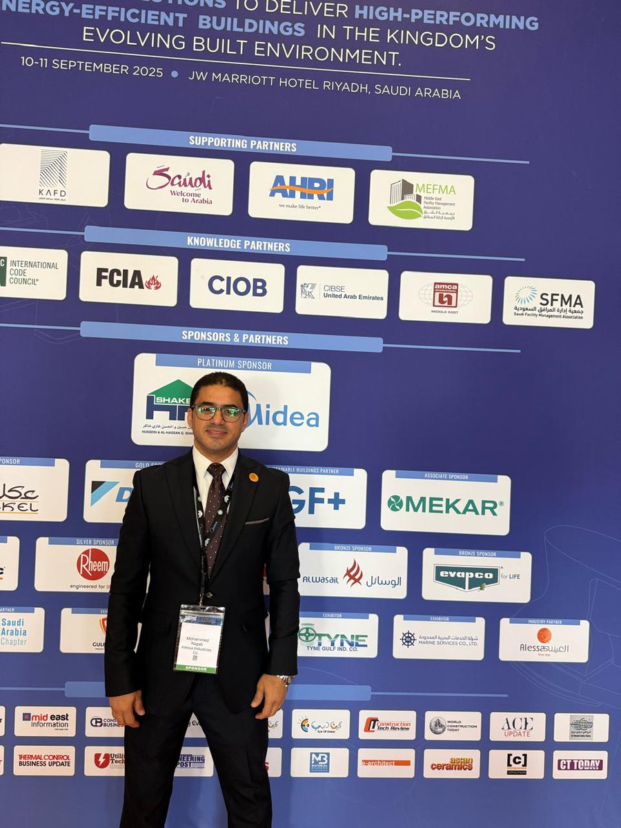 AlessaGroupKSA's tweet image. تفخر العيسى للصناعات برعايتها الرسمية لمعرض ومؤتمر MEPIC 2025، تأكيدًا لدورها في دعم الابتكار والاستدامة في أنظمة MEP، وتعزيز البنية التحتية الذكية بالمملكة، بما يتماشى مع رؤية السعودية 2030.
#AlessaIndustries #MEPIC2025 #SmartInfrastructure #SaudiVision2030 #SustainableMEP