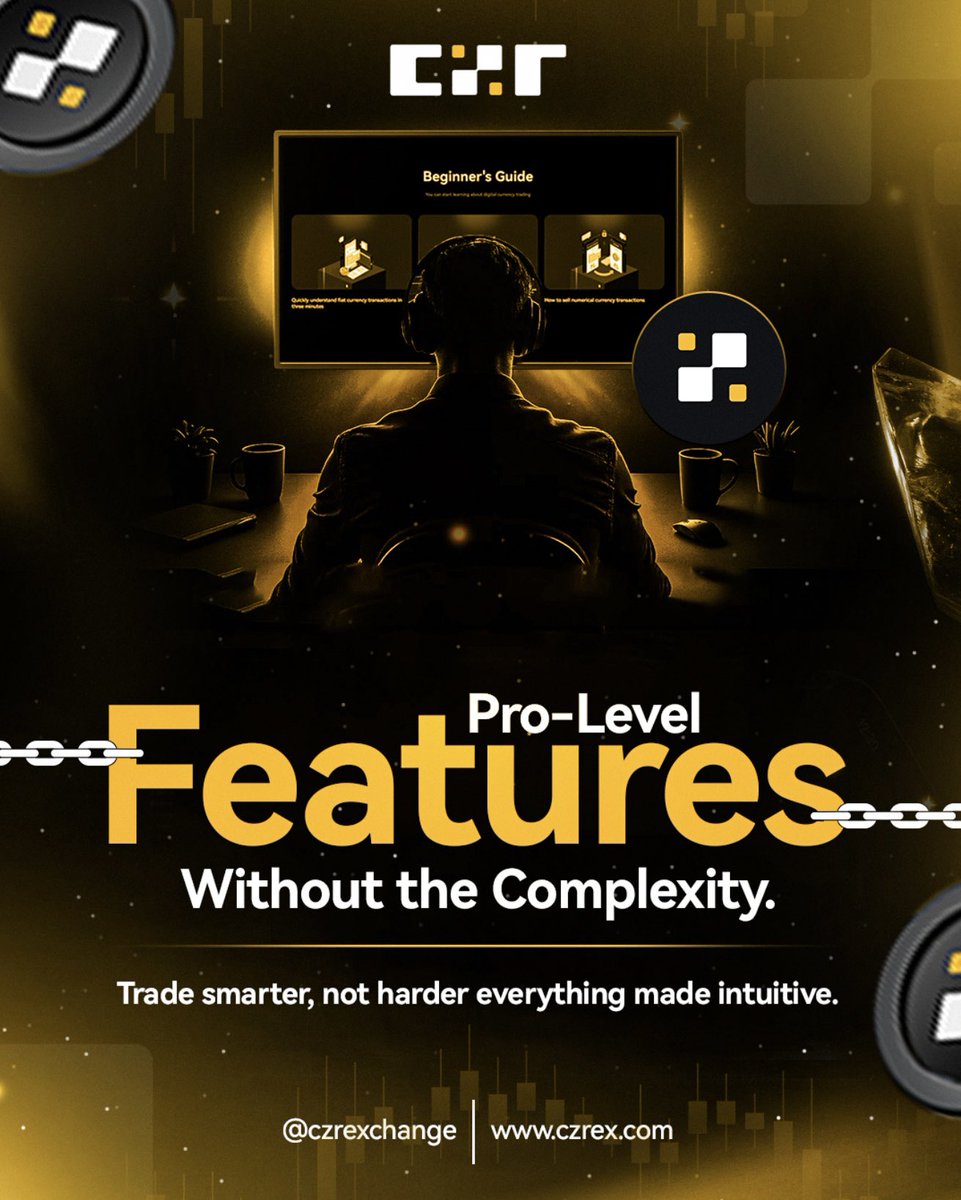 🚀 Trade smarter, not harder.
CZR Exchange brings Pro-Level Features — without the complexity.

Intuitive. Powerful. Built for you.
🔗 czrex.com