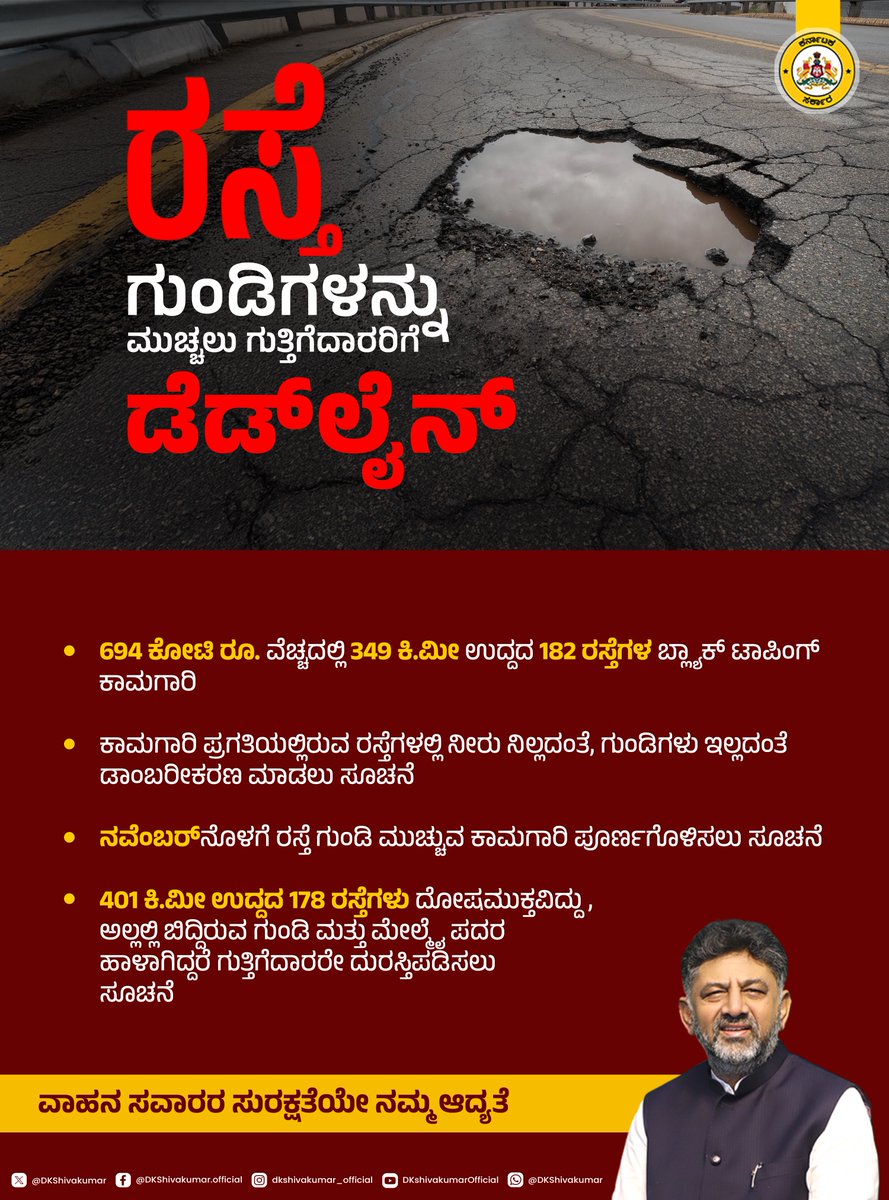 DK Shivakumar tweet media