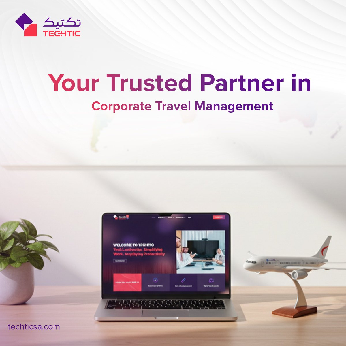 techtic_sa's tweet image. How many hours does your team waste managing travel bookings and last minute changes? ✈️
Business travel is not just about booking a flight and hotel, it requires careful planning, follow-up, and cost control.
That’s where Techtic Corporate Travel Management comes in .. Here’s…
